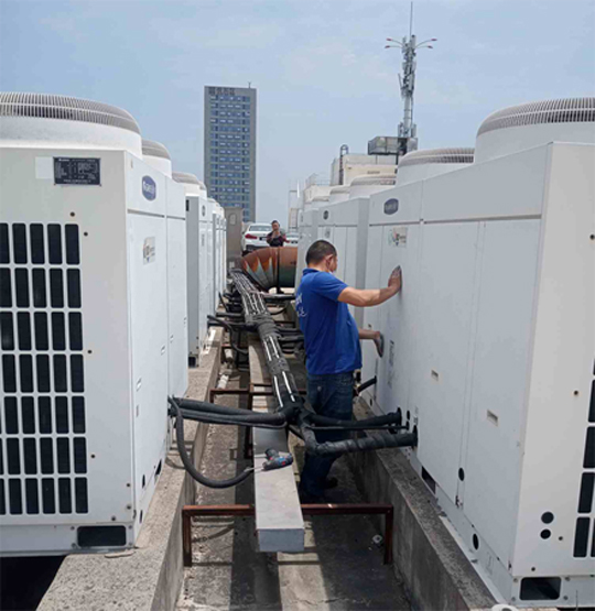 大连中央空调制热和不制冷系统维修方法